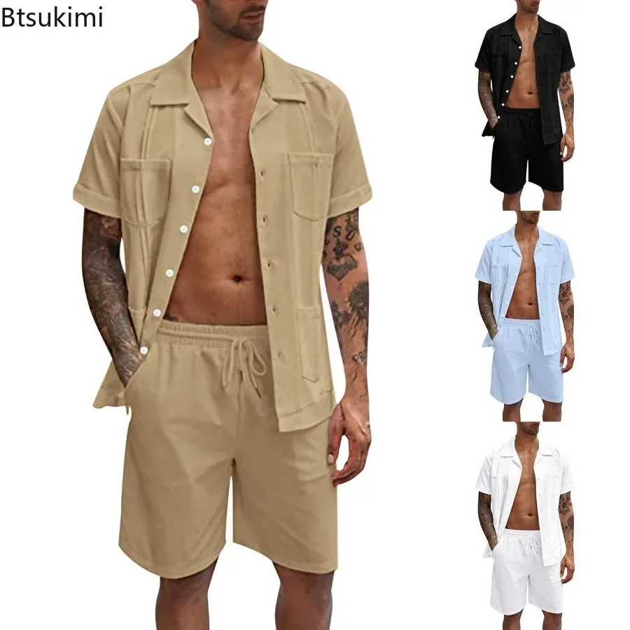 New Men's Summer Casual Sport  - Short Linen Drawstring ulasan dan harga