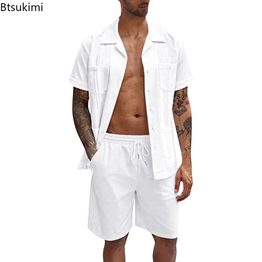 New Men's Summer Casual Sport  - Short Linen Drawstring ulasan dan harga
