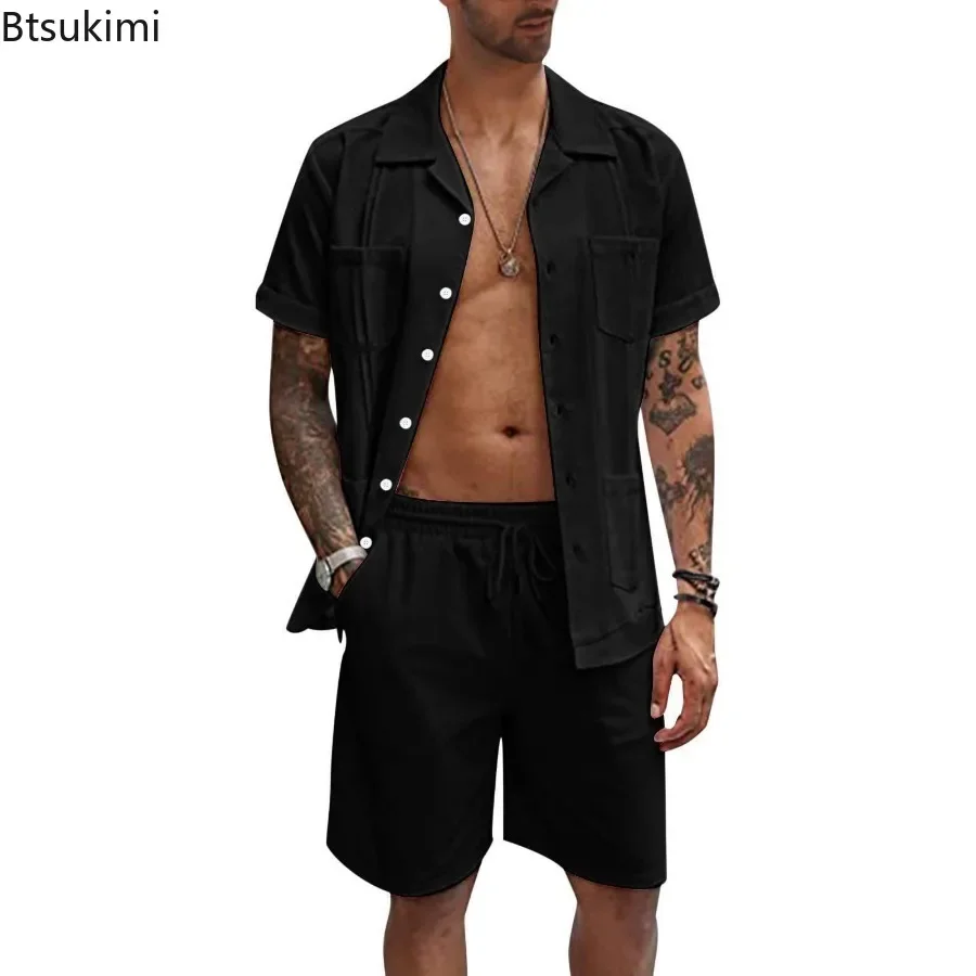New Men's Summer Casual Sport  - Short Linen Drawstring ulasan dan harga