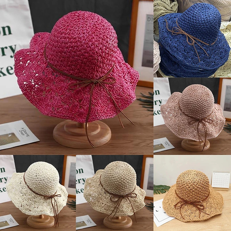 Handwoven Straw Sun Hat – Wome - Bucket Hat Straw ulasan dan harga