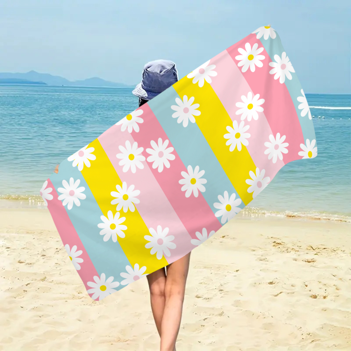 1pc Bohemian Large Beach Towel - Beach Towel Large ulasan dan harga