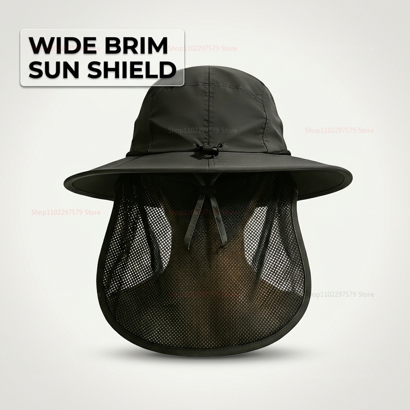 Unisex Wide Brim Panama Straw  - Bucket Hat Straw ulasan dan harga