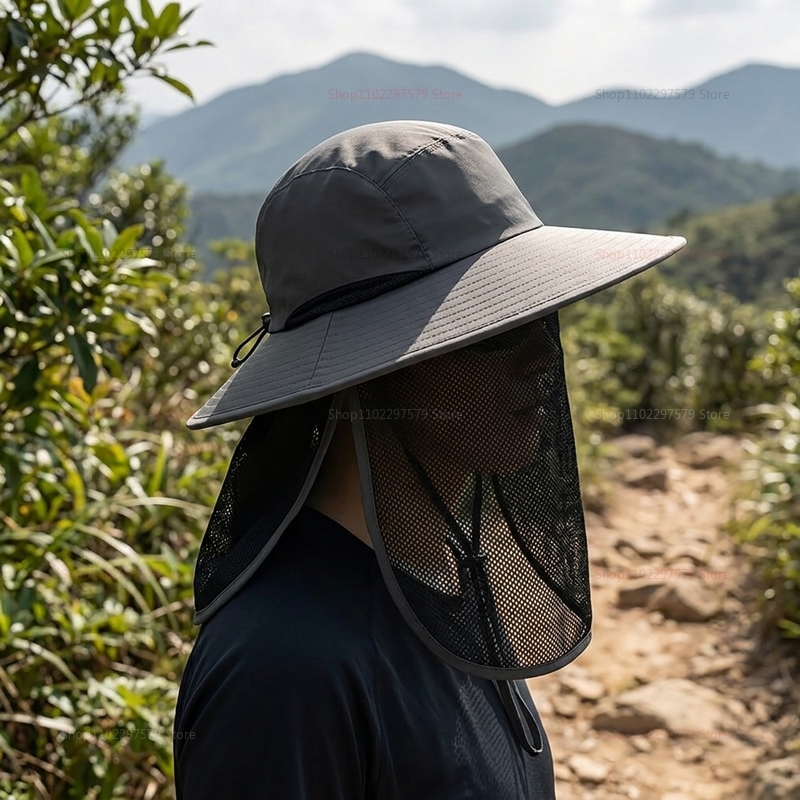 Unisex Wide Brim Panama Straw  - Bucket Hat Straw ulasan dan harga