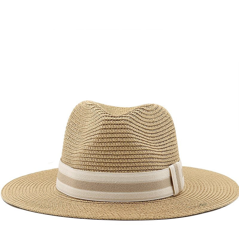 54-58-60CM Womens Summer Panam - Bucket Hat Straw ulasan dan harga