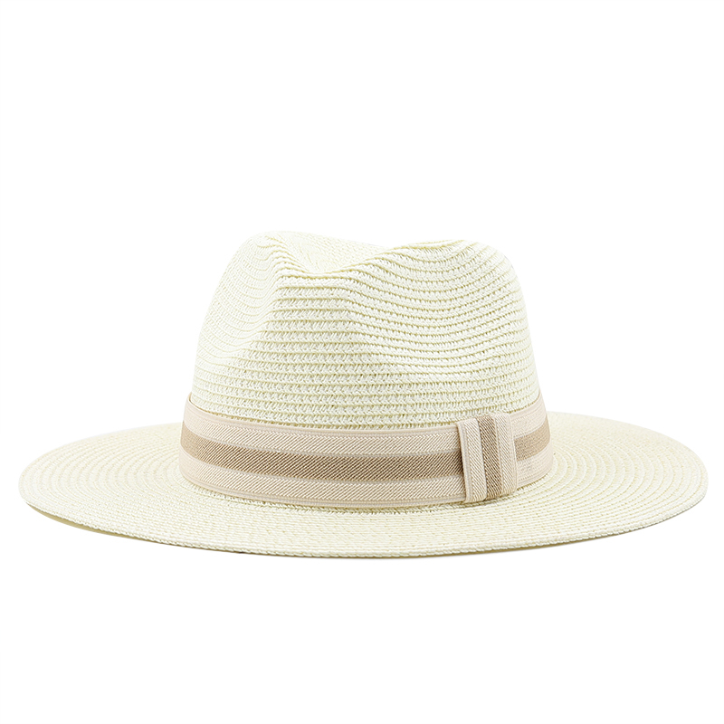 54-58-60CM Womens Summer Panam - Bucket Hat Straw ulasan dan harga