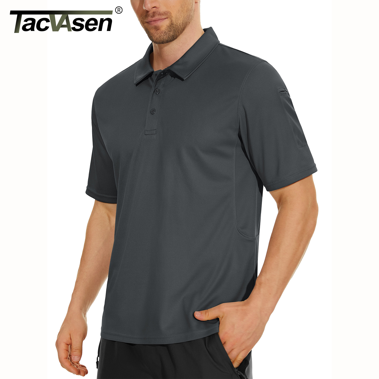 TACVASEN Summer Colorful Fashi - Polo Shirt Pique ulasan dan harga