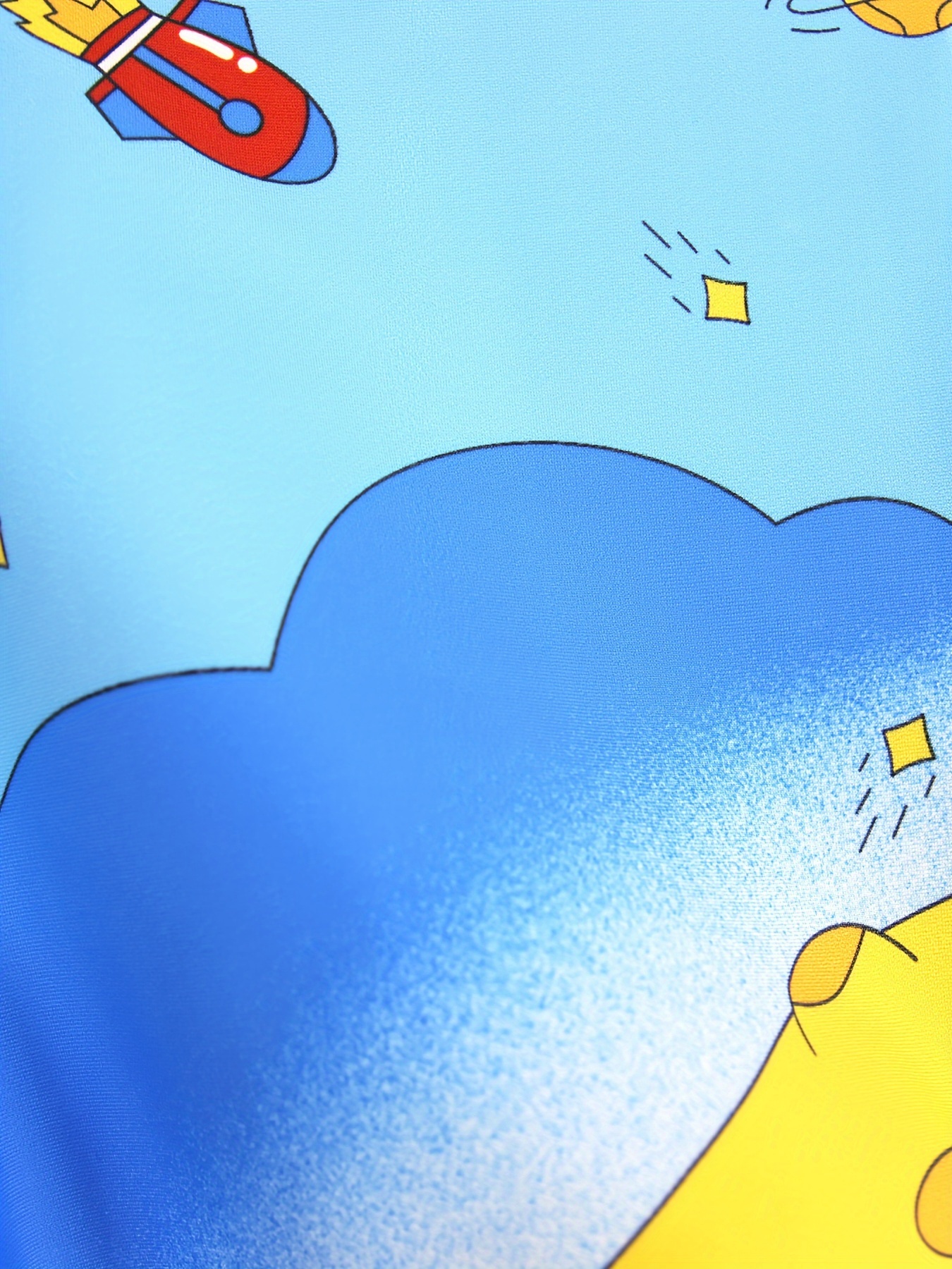 Cartoon Astronaut Pattern Quic - Swim Trunk Quick Dry ulasan dan harga