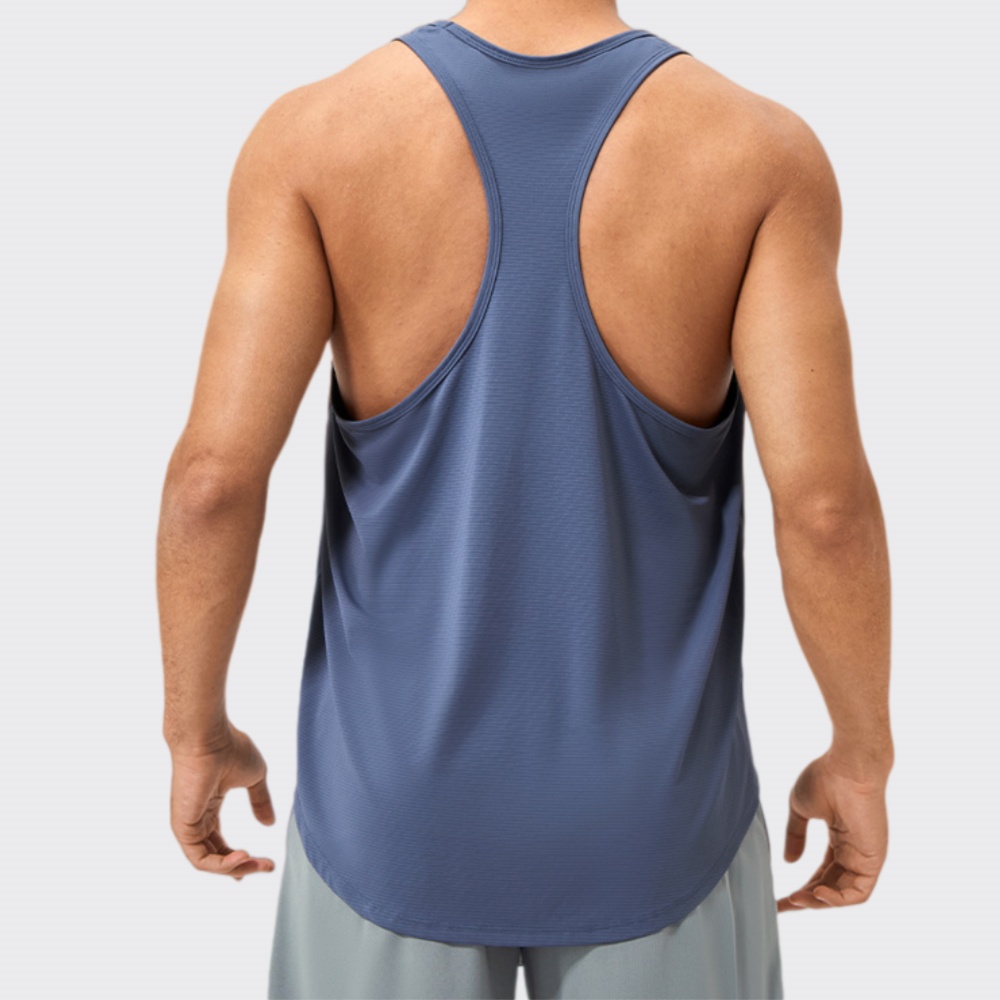 Men's Sleeveless Shirt Fitness - Tank Top Muscle ulasan dan harga