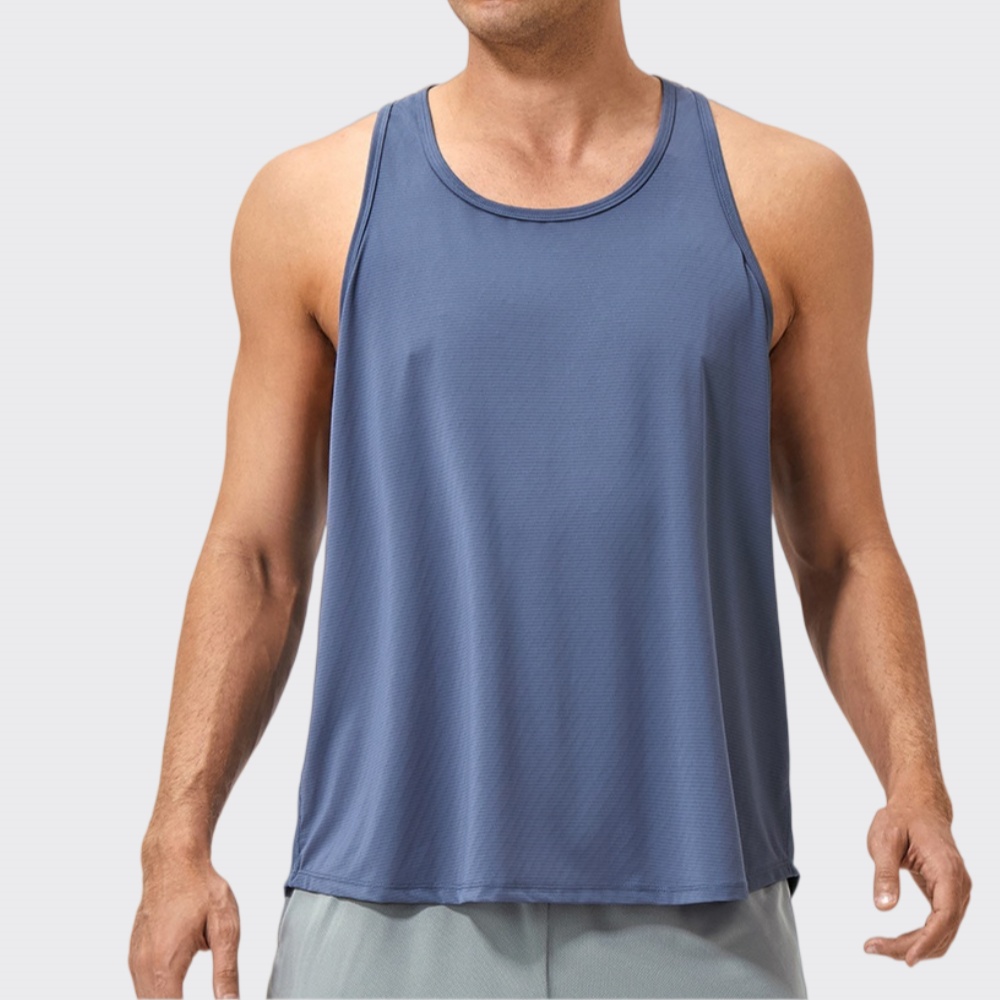 Men's Sleeveless Shirt Fitness - Tank Top Muscle ulasan dan harga