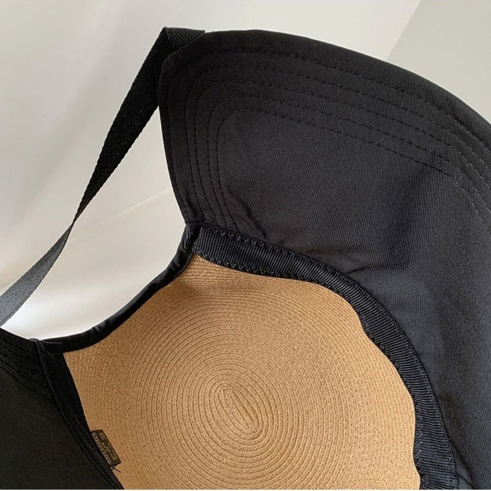 Sweet Shade Sun Caps Foldable  - Bucket Hat Straw ulasan dan harga