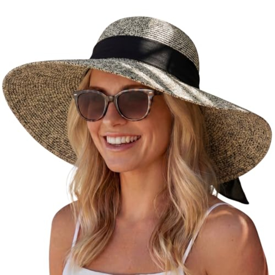 Hat Hut Wide Brim Beach Sun Ha - Packable Hat Nylon ulasan dan harga