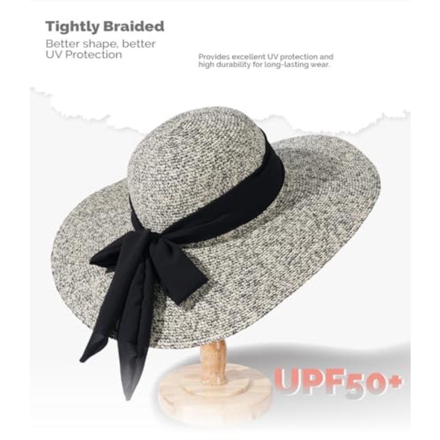 Hat Hut Wide Brim Beach Sun Ha - Packable Hat Nylon ulasan dan harga