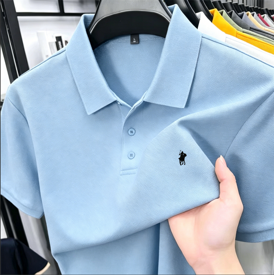 2026 Summer Men's Pique Cotton - Polo Shirt Pique ulasan dan harga