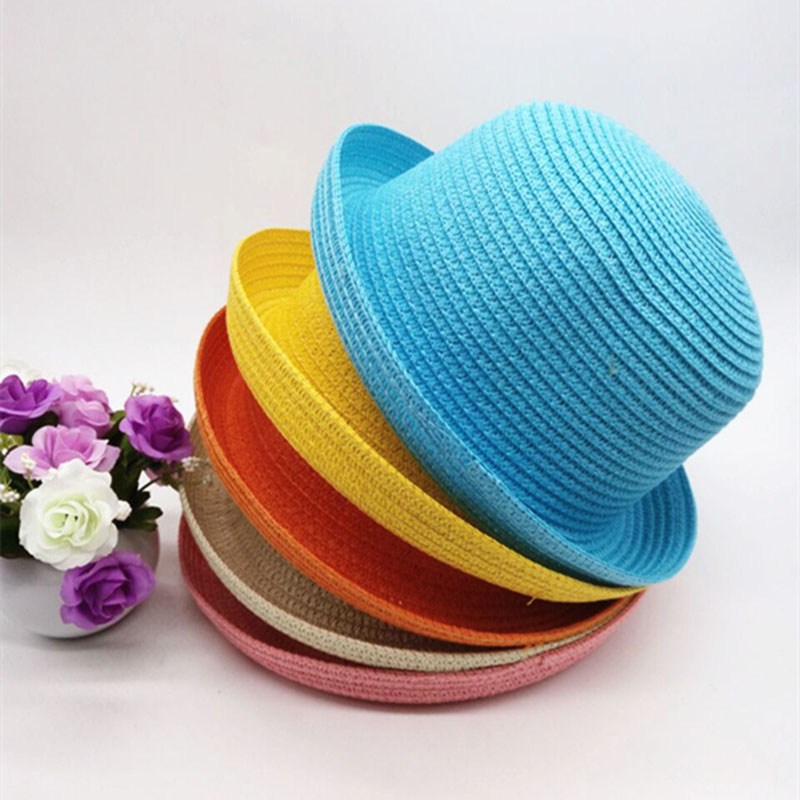 Parent-child Adult/Child Straw - Bucket Hat Straw ulasan dan harga