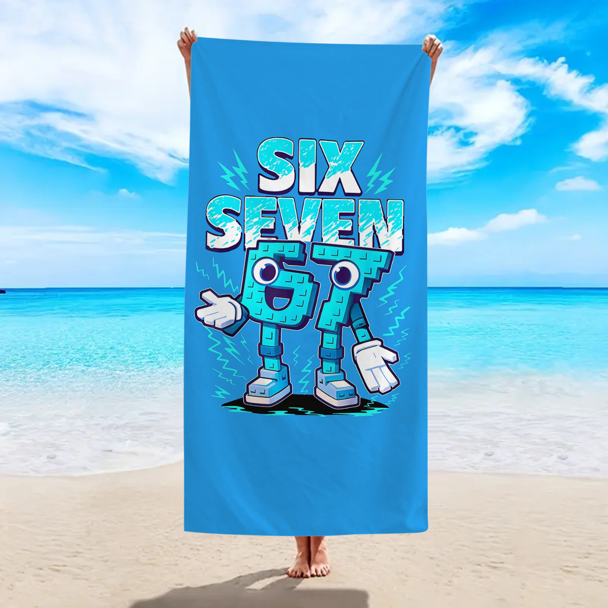 1pc Personalized beach towel,  - Beach Towel Large ulasan dan harga