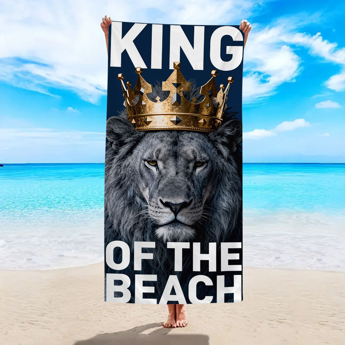 1pc Personalized beach towel,  - Beach Towel Large ulasan dan harga