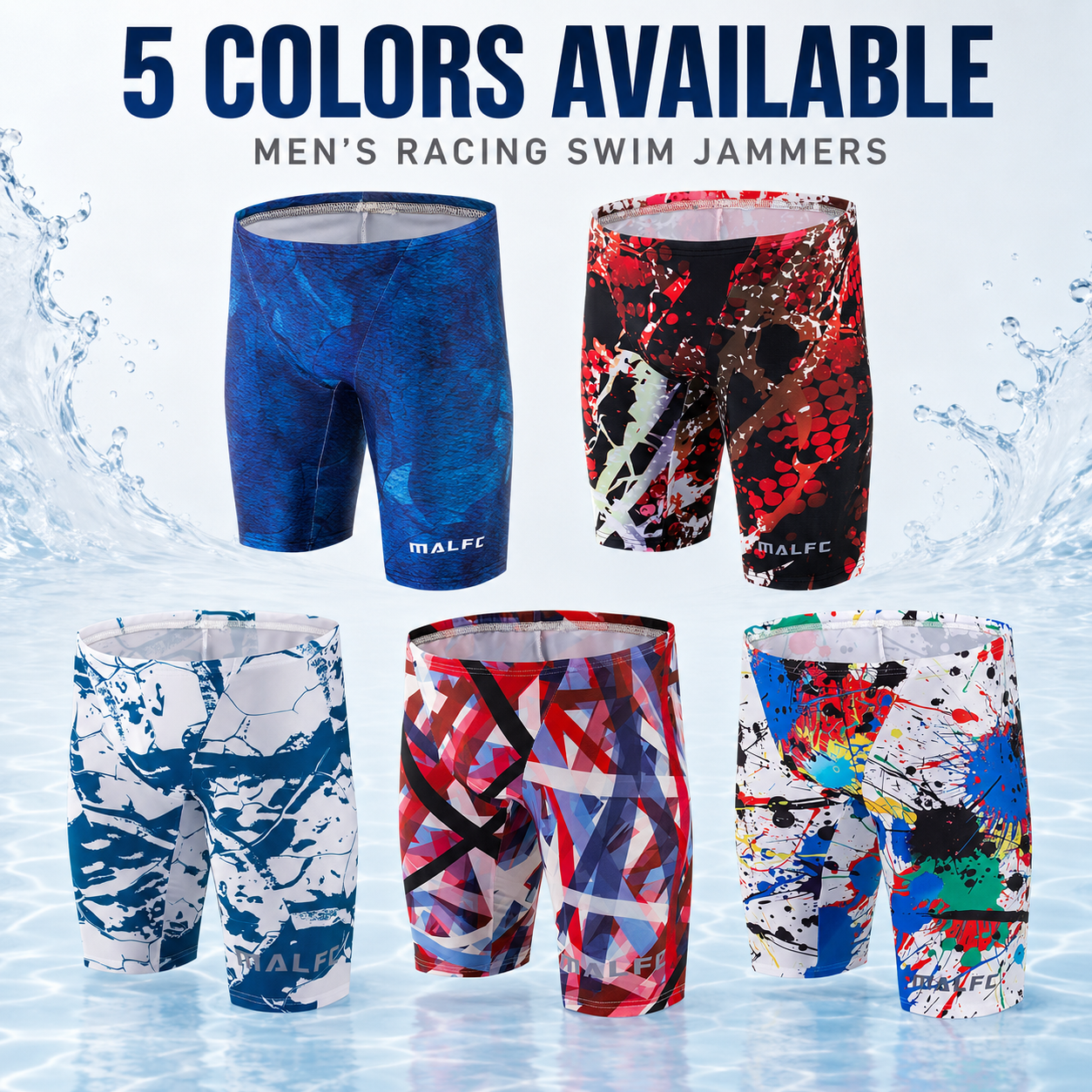 MALFC Summer Men's Swim Jammer - Swim Trunk Quick Dry ulasan dan harga