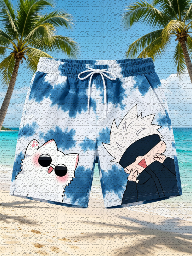 Summer New Manga Jujutsu Kaise - Swim Trunk Quick Dry ulasan dan harga