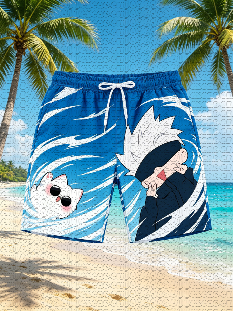 Summer New Manga Jujutsu Kaise - Swim Trunk Quick Dry ulasan dan harga