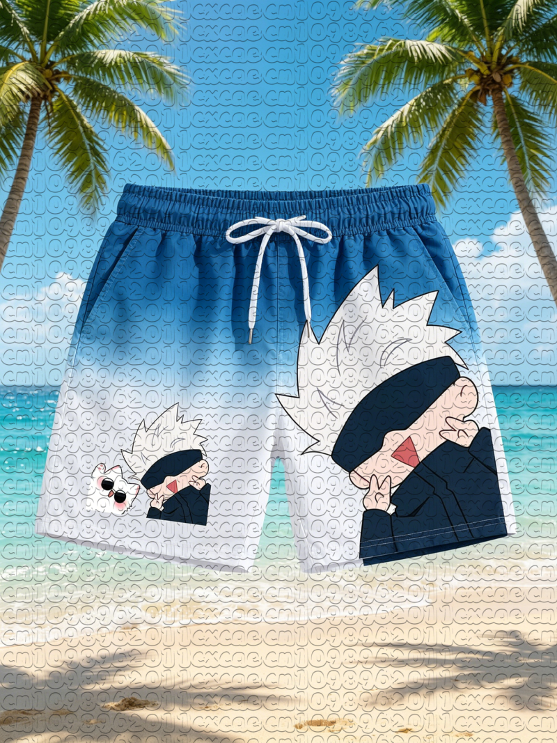 Summer New Manga Jujutsu Kaise - Swim Trunk Quick Dry ulasan dan harga