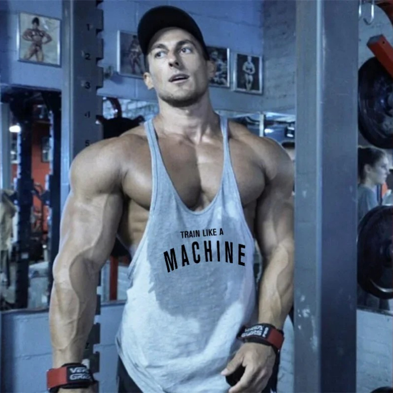 Mens Gym Bodybuilding Sport Cl - Tank Top Muscle ulasan dan harga