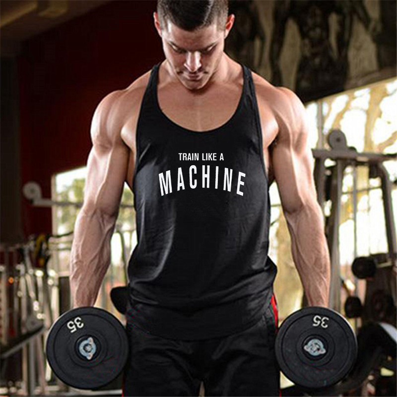 Mens Gym Bodybuilding Sport Cl - Tank Top Muscle ulasan dan harga
