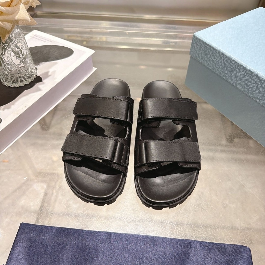 Luxury Brand Casual Footwear U - Flip Flop Leather Men ulasan dan harga